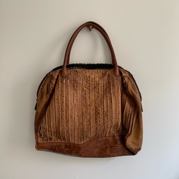 Artisanal Italian leather tote bag - Picture 2 of 4